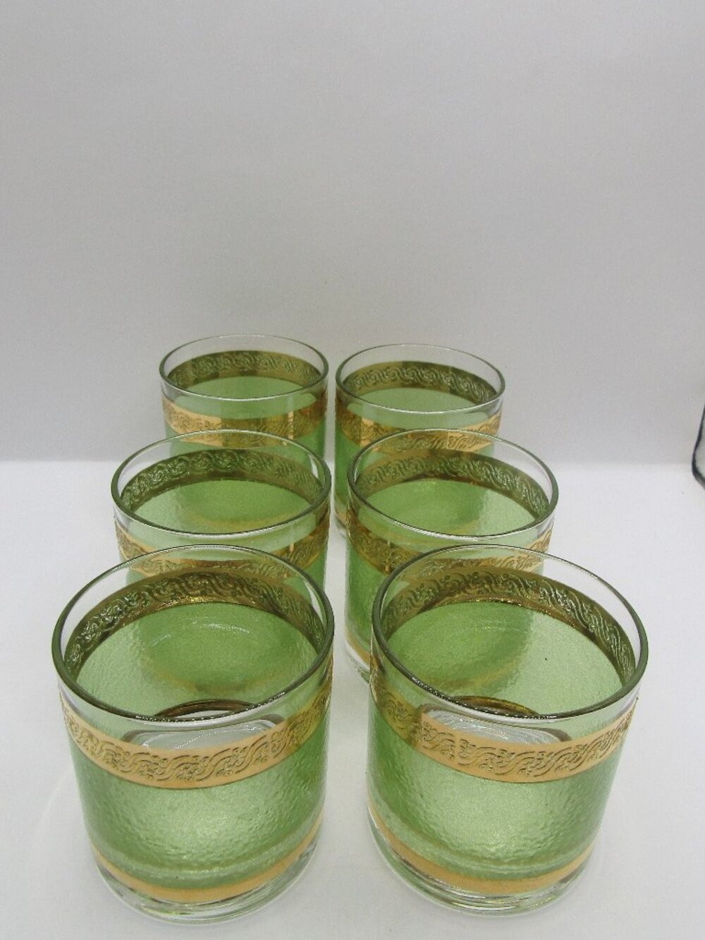 Set of Six MCM Starlyte Old Fashion Lowball Glasses